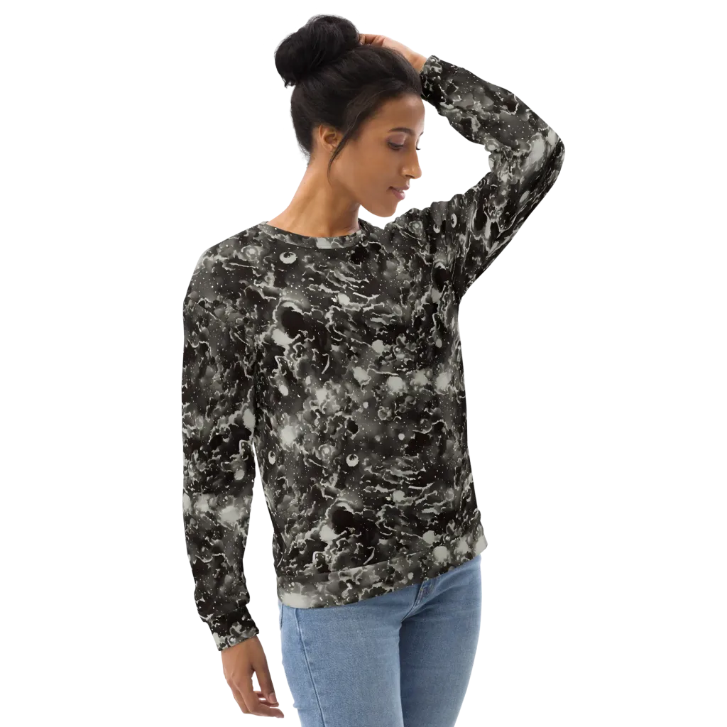 Obsidian Mist on Sweatshirt — Right Front