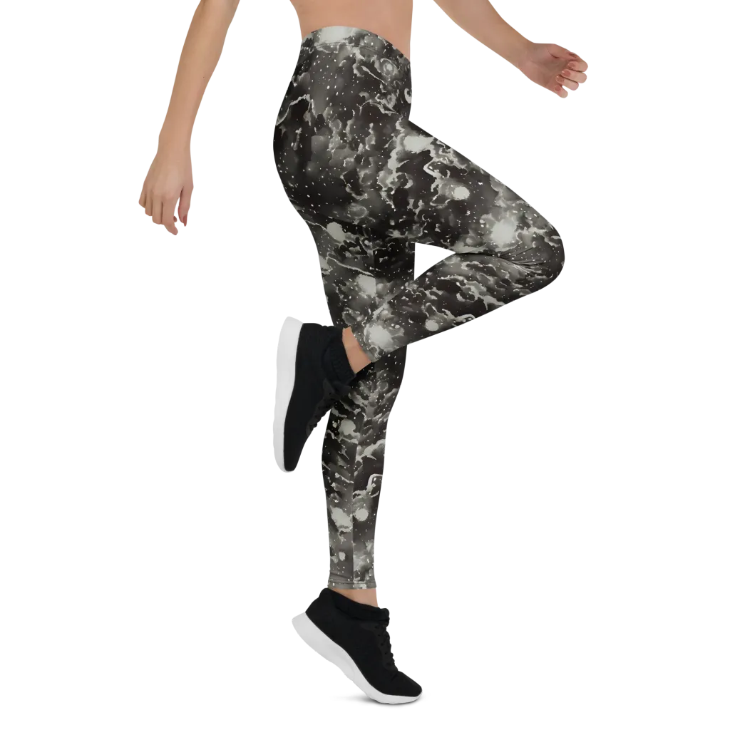 Obsidian Mist on Leggings — Right