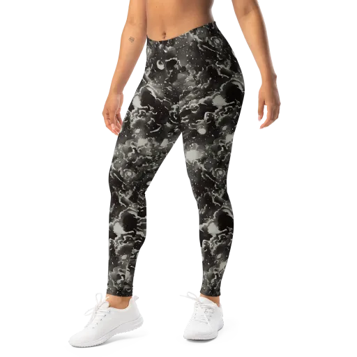 Obsidian Mist on a Leggings