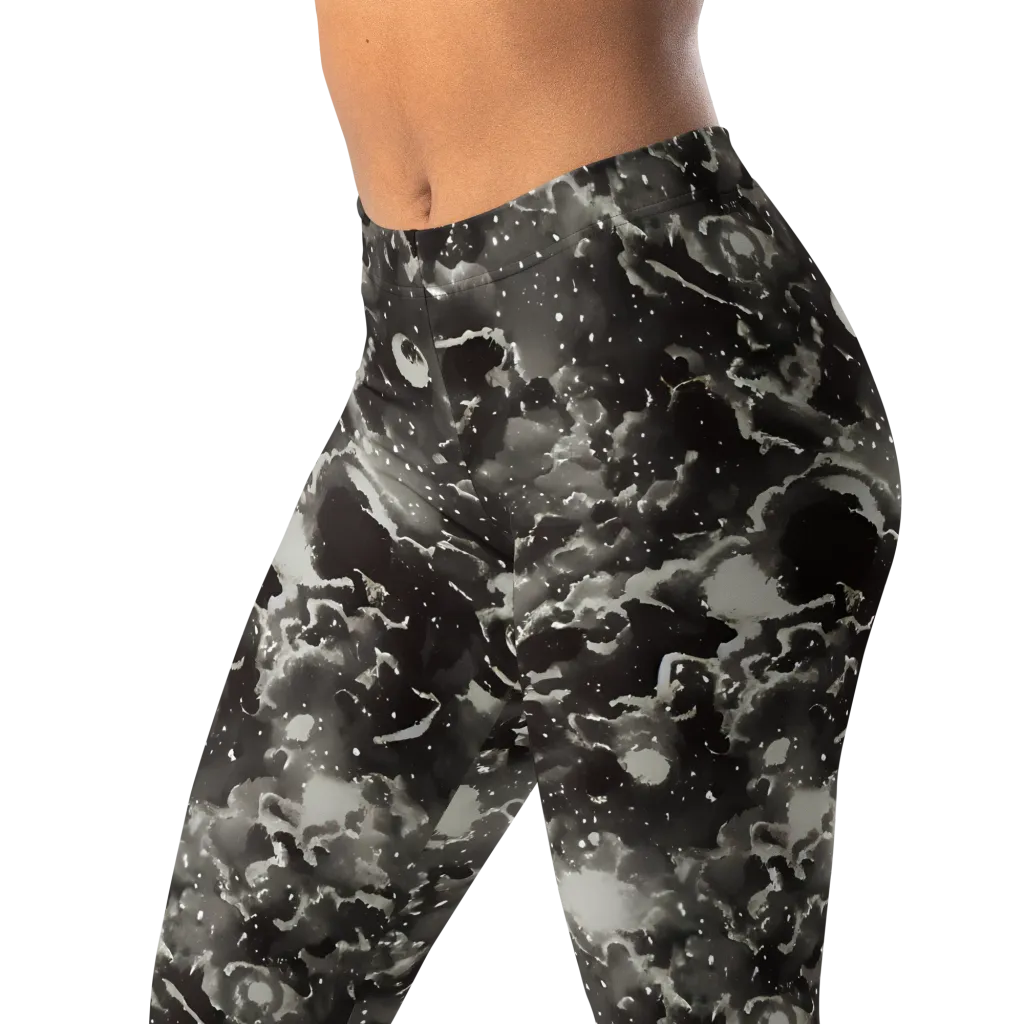 Obsidian Mist on Leggings — Left Front