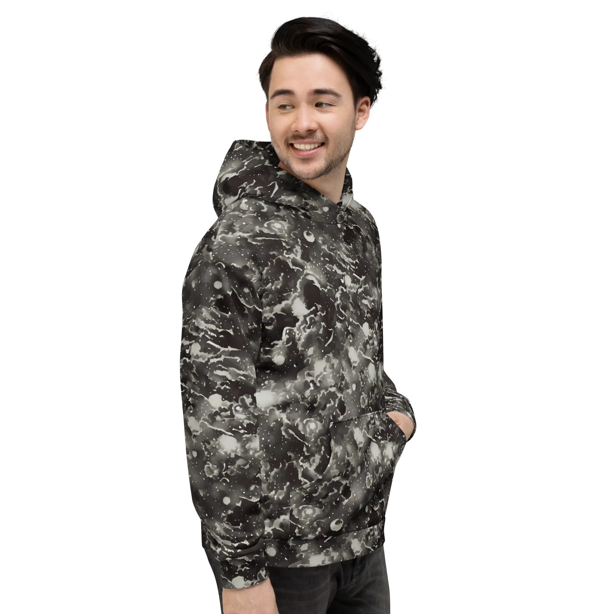 Obsidian Mist on Hoodie — Right