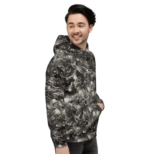 Obsidian Mist on a Hoodie