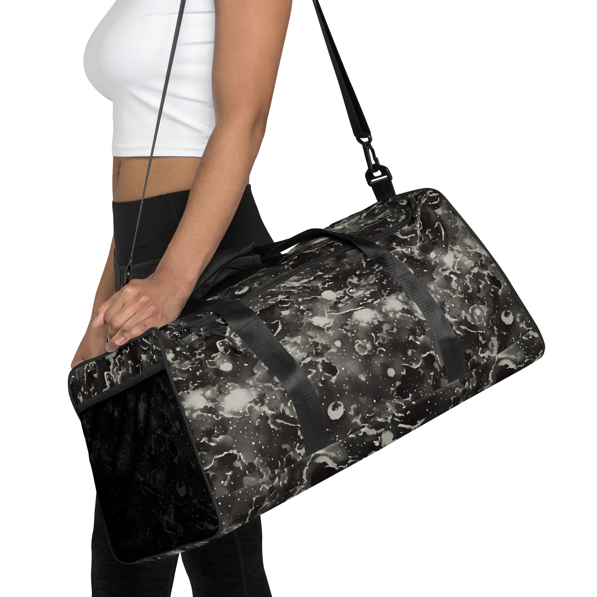 Obsidian Mist on Duffle Bag — Front