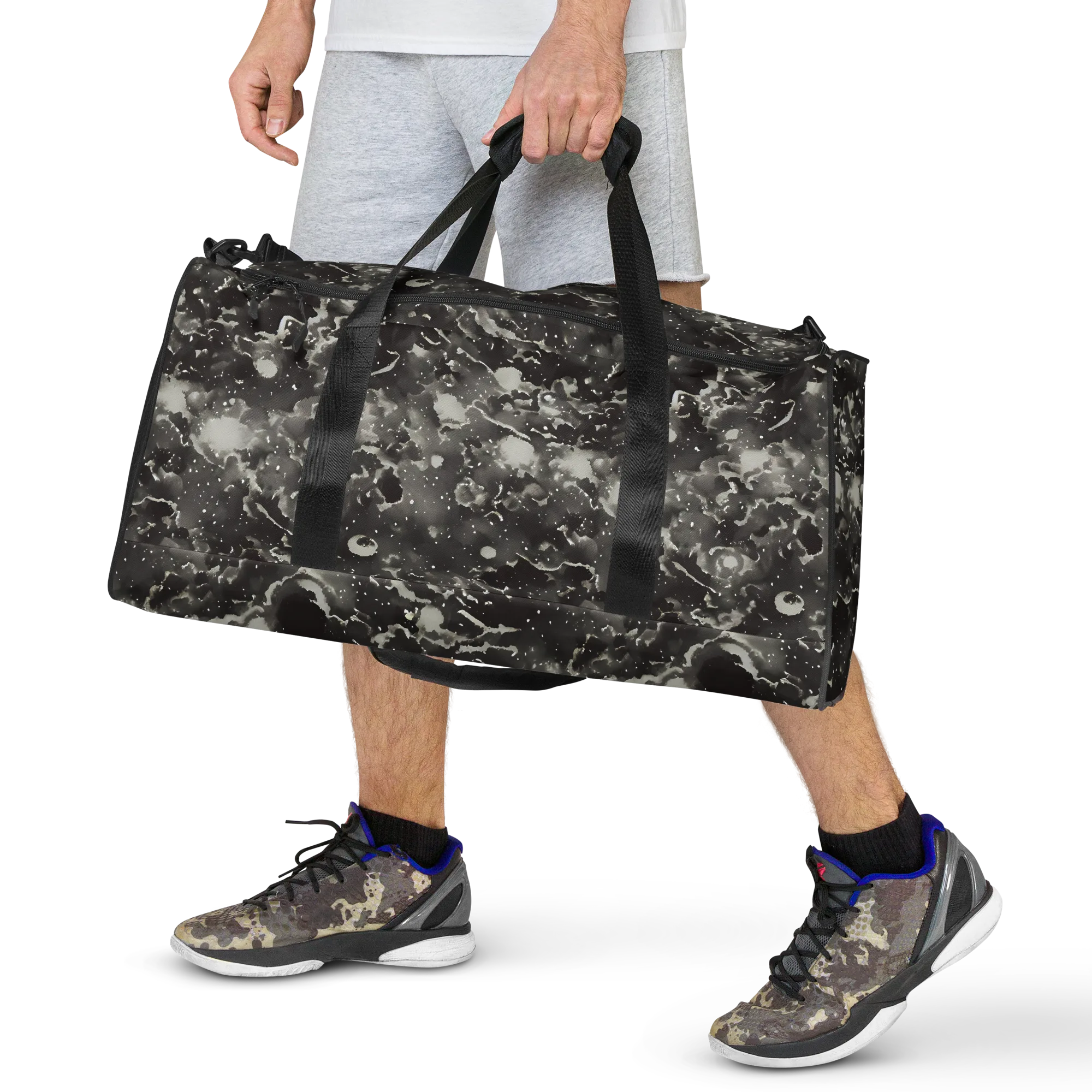 Obsidian Mist on Duffle Bag — Front