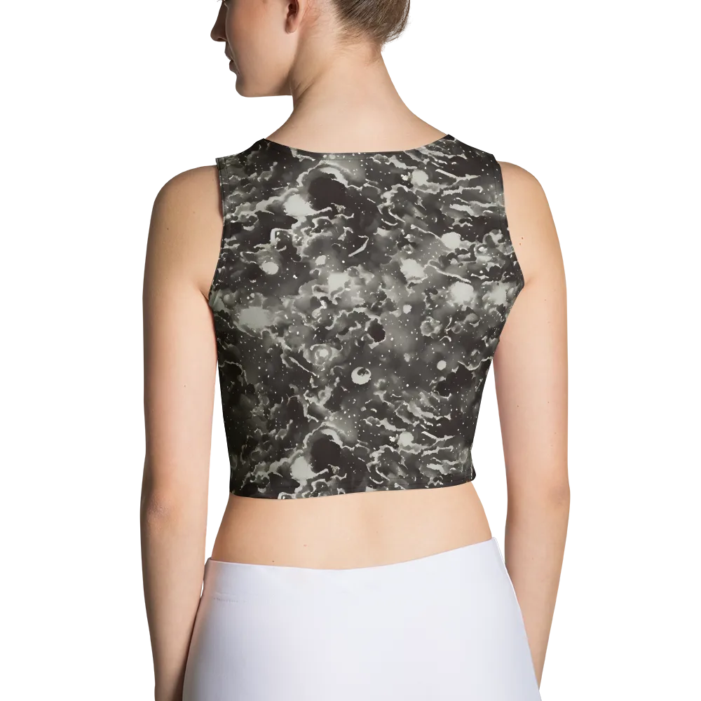 Obsidian Mist on Crop Top — Back