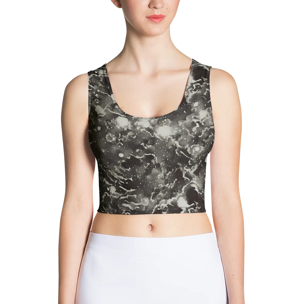 Obsidian Mist on Crop Top — Front