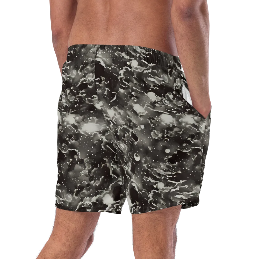 Obsidian Mist on Swim Trunks — Right Back