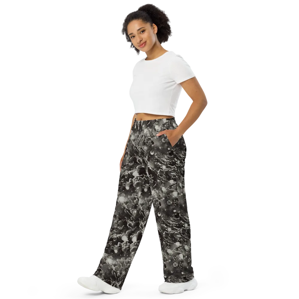 Obsidian Mist on Wide-Leg Pants — Left Front