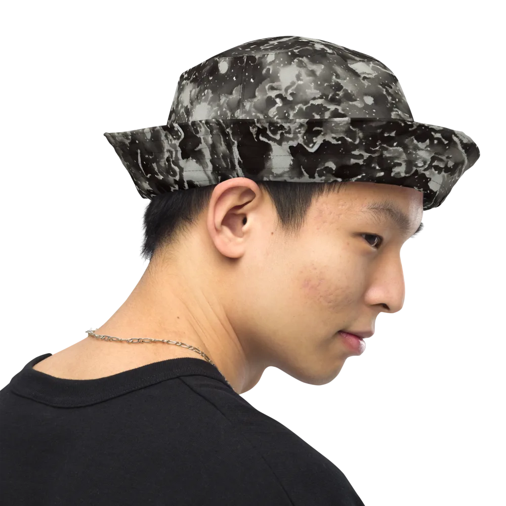 Obsidian Mist on Reversible Bucket Hat — Right Outside
