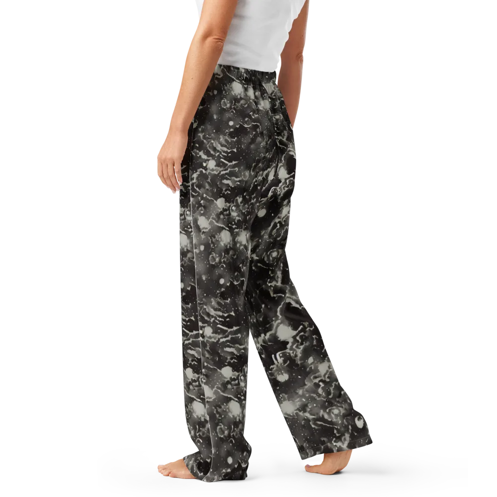 Obsidian Mist on Women's Pajama Pants — Left
