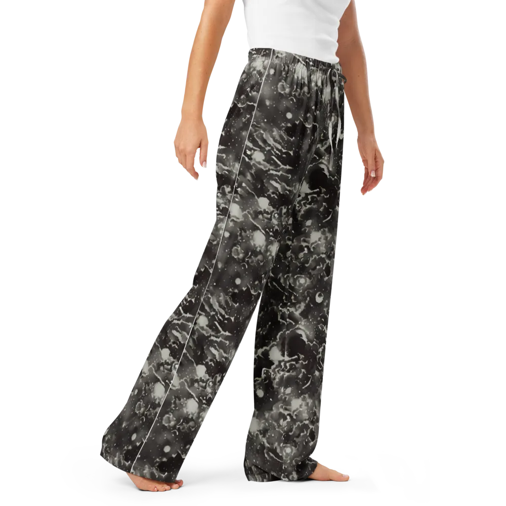 Obsidian Mist on Women's Pajama Pants — Right Front