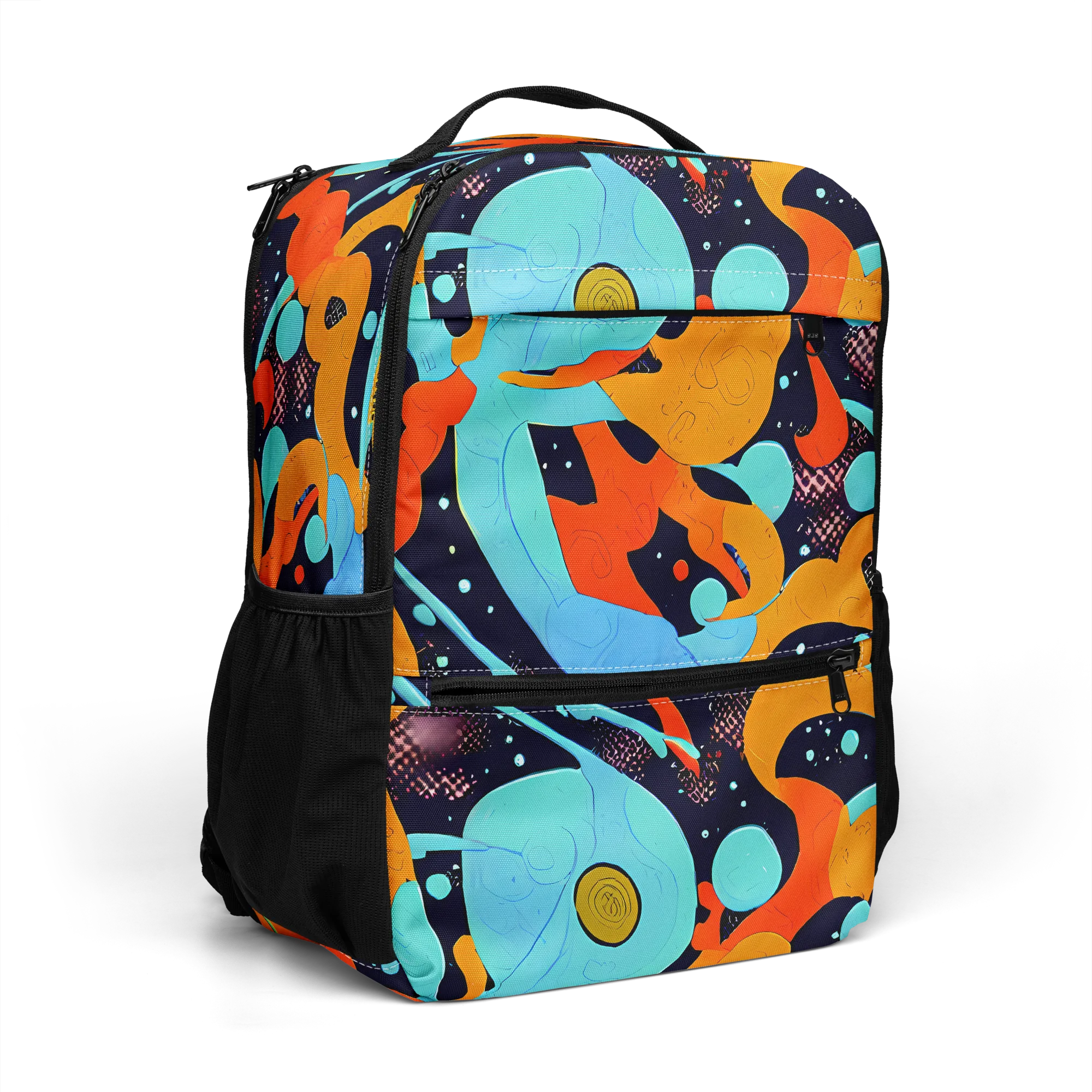 Deep Space Drip on Utility Backpack — Right Front