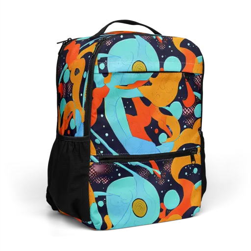Deep Space Drip on a Utility Backpack