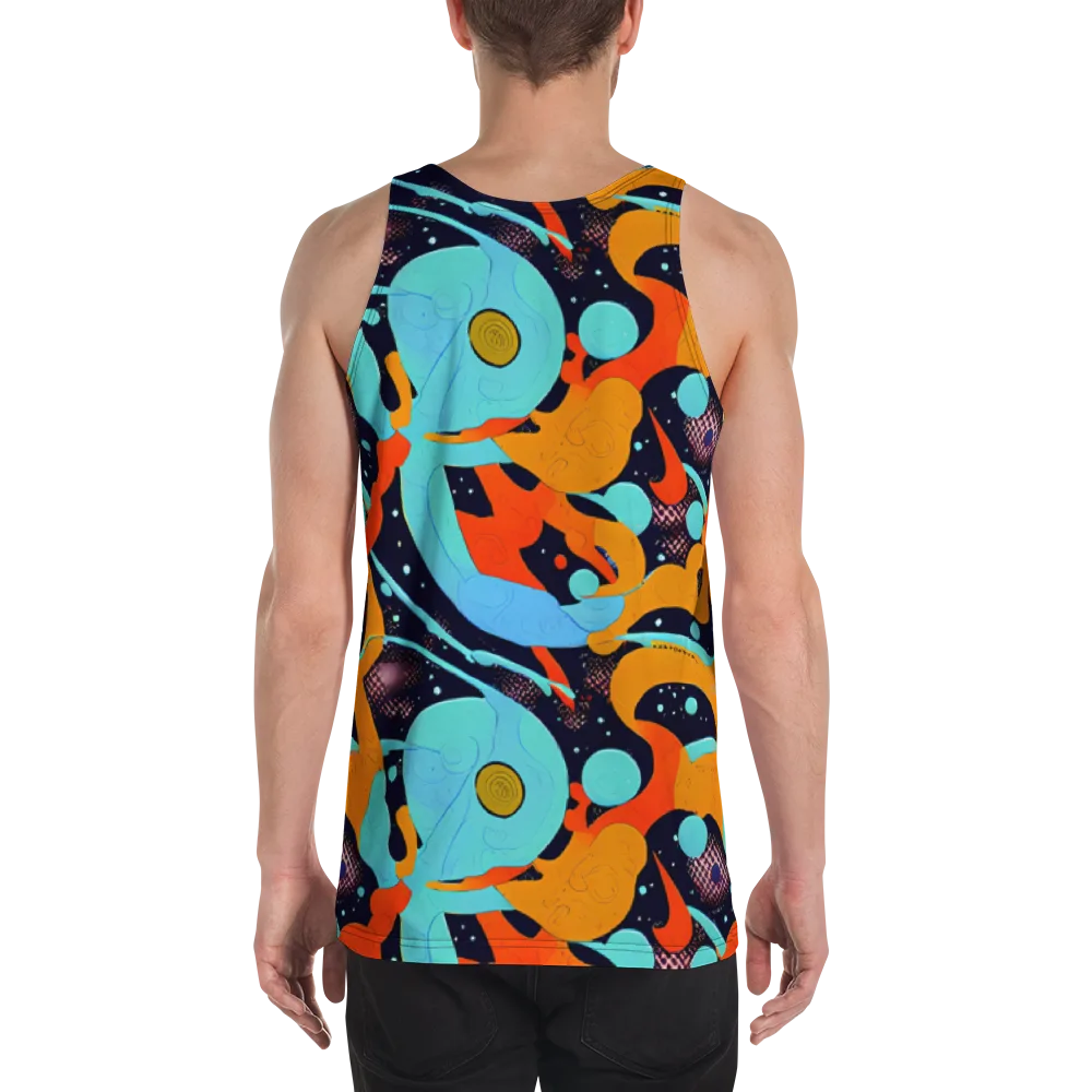 Deep Space Drip on Men's Tank Top — Back