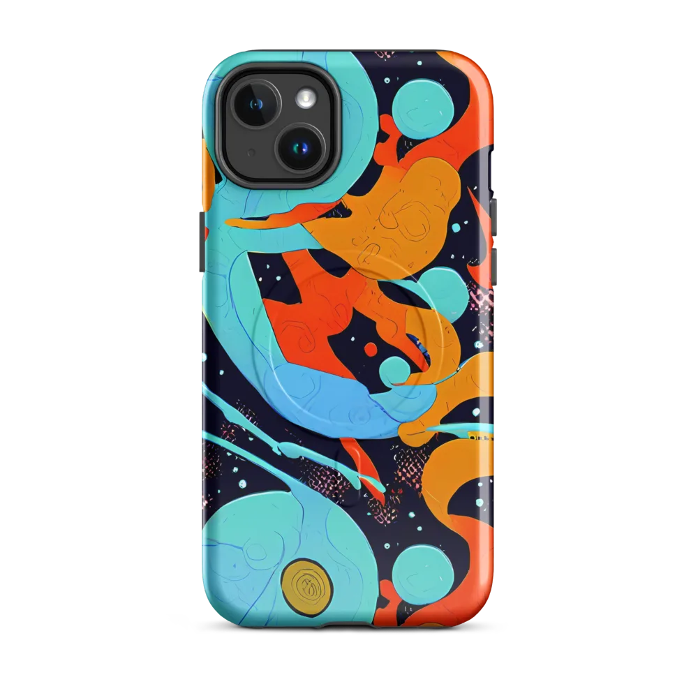 Deep Space Drip on MagSafe Tough Case for iPhone® — Front