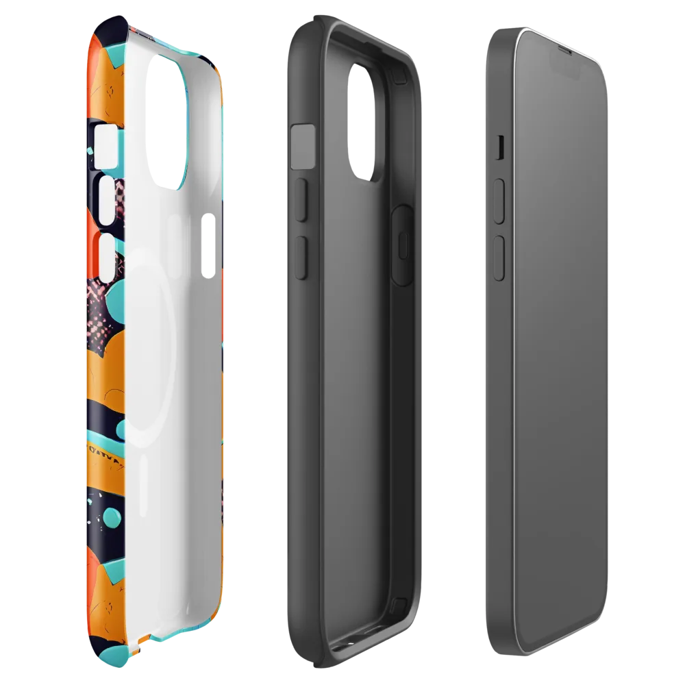 Deep Space Drip on MagSafe Tough Case for iPhone® — Front