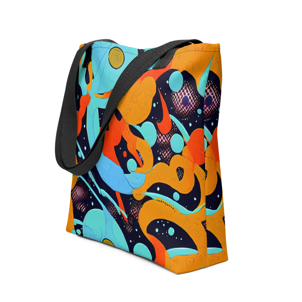 Deep Space Drip on Tote Bag — Front