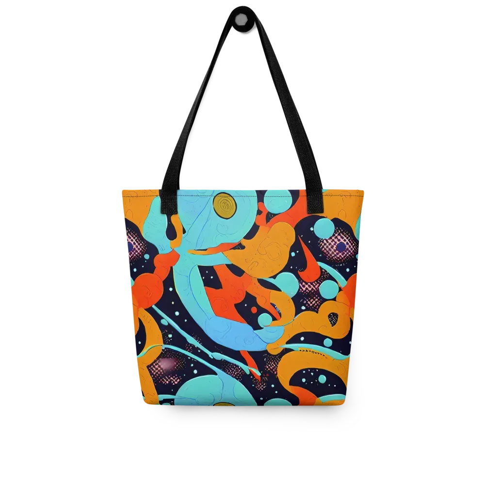 Deep Space Drip on Tote Bag — Front