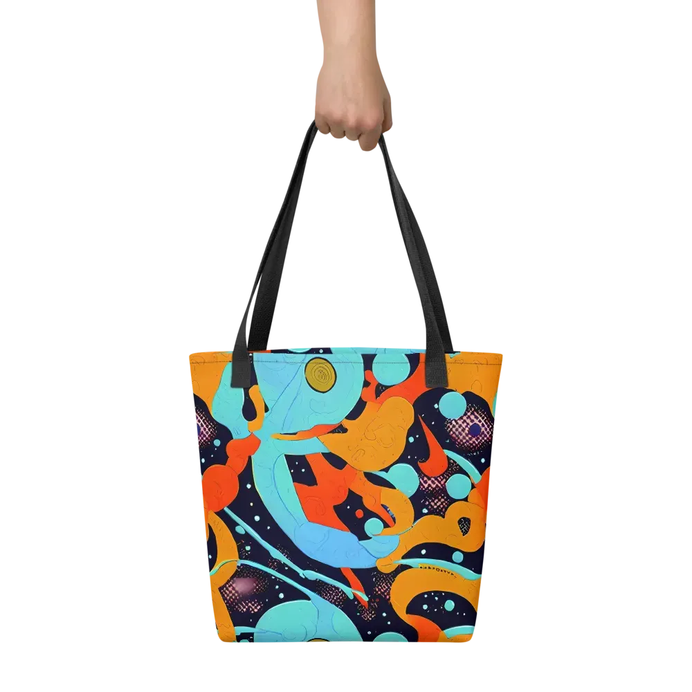 Deep Space Drip on Tote Bag — Front
