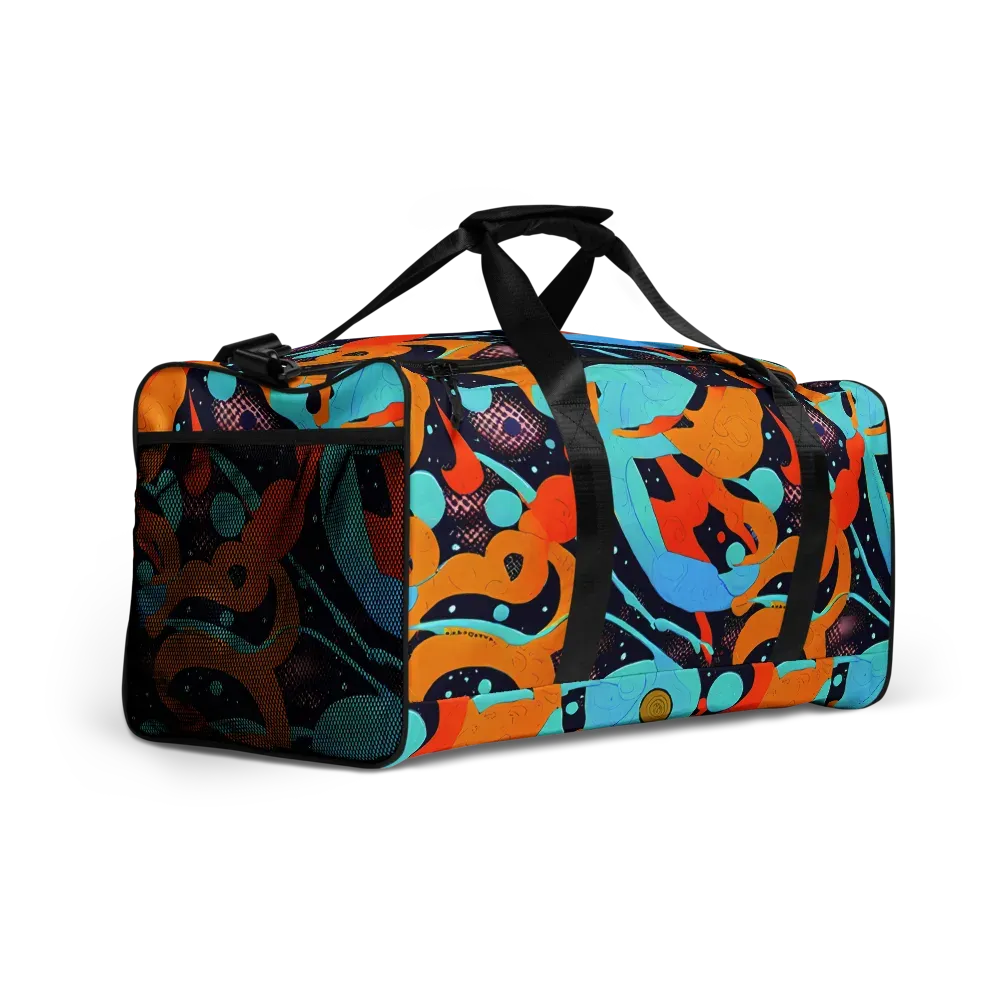 Deep Space Drip on Duffle Bag — Right Front
