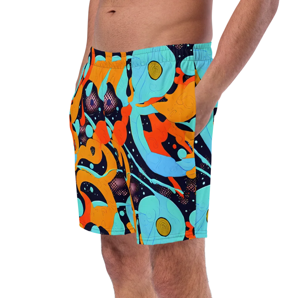 Deep Space Drip on Swim Trunks — Left Front