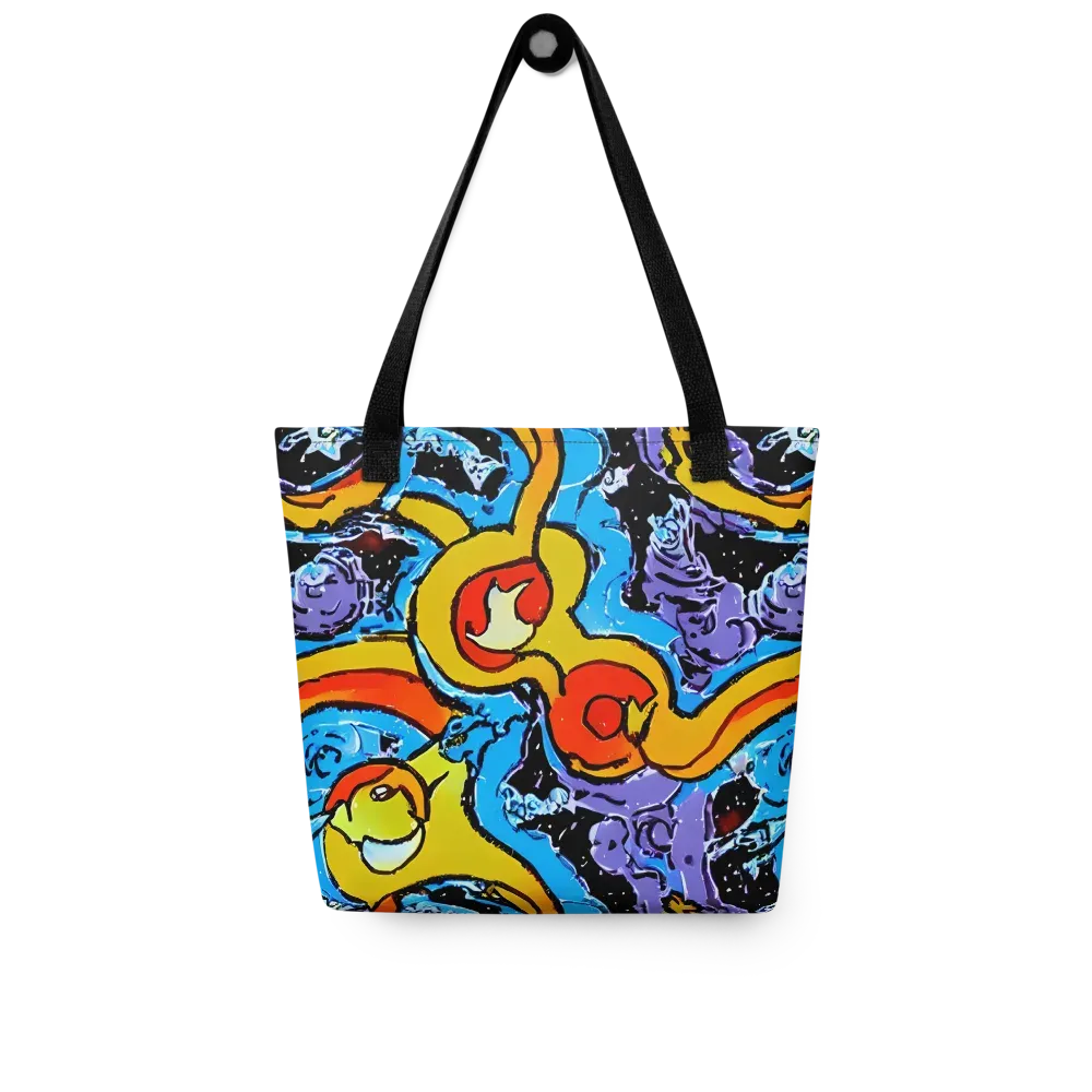 Electric Riddle on Tote Bag — Front