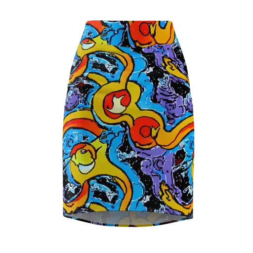 Electric Riddle on a Pencil Skirt