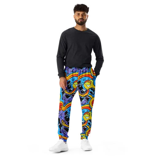 Electric Riddle on a Men's Joggers