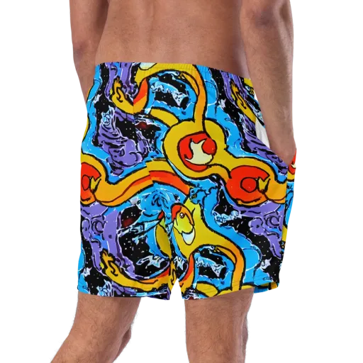 Electric Riddle on a Swim Trunks
