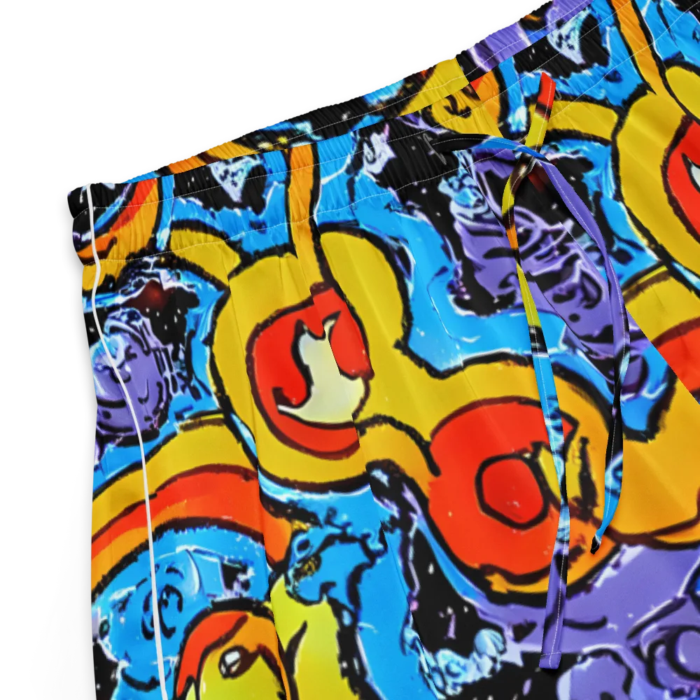 Electric Riddle on Women's Pajama Shorts — Product details