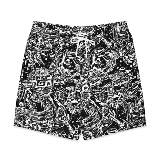 Ink Uprising on a Men's Board Shorts