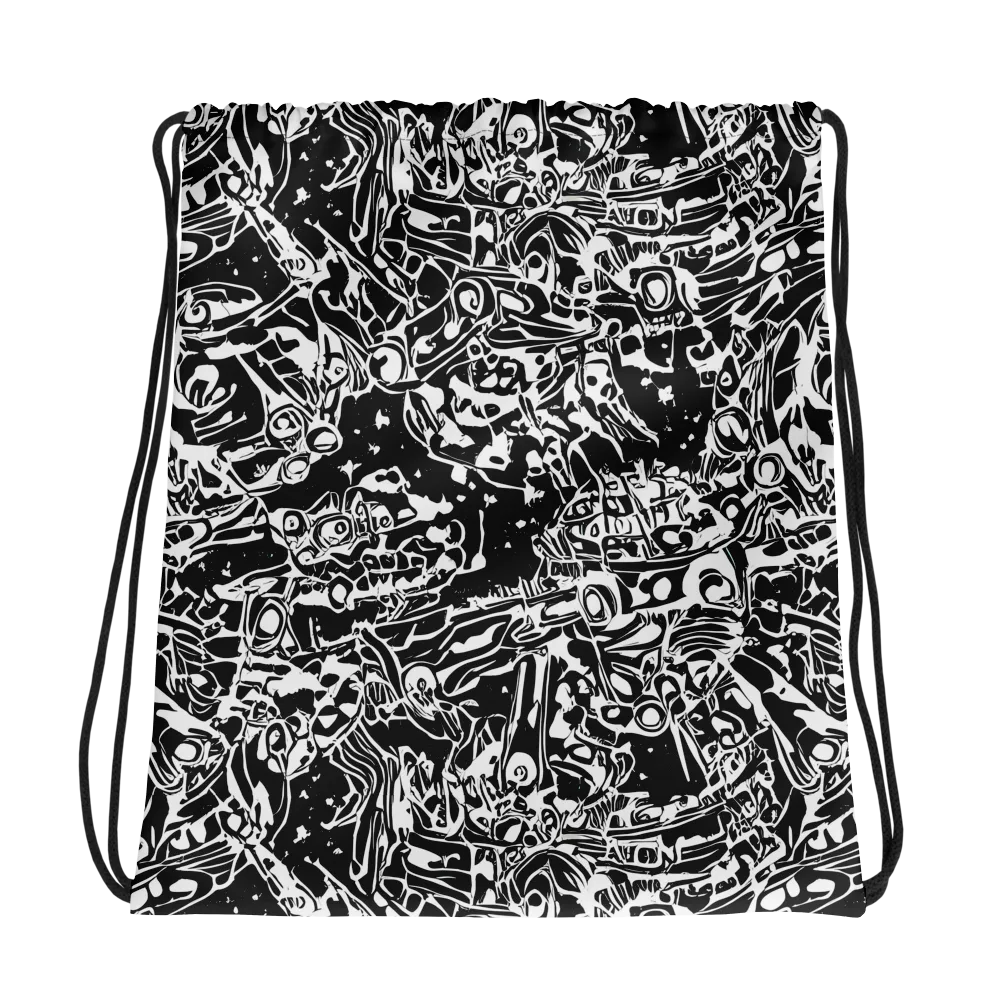 Ink Uprising on Drawstring Bag — Photo