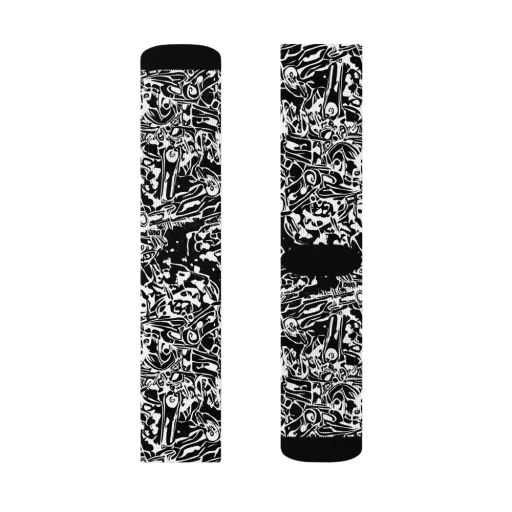 Ink Uprising on a Socks