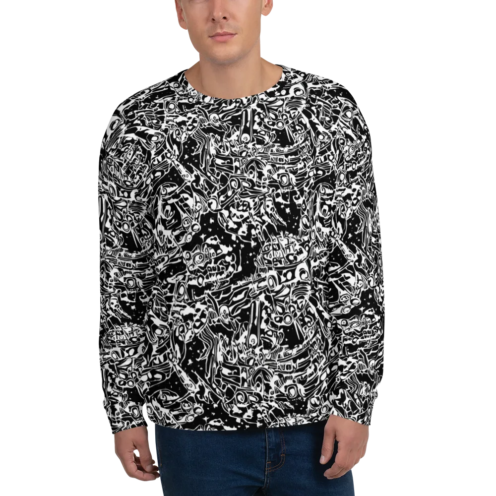 Ink Uprising on Sweatshirt — Front