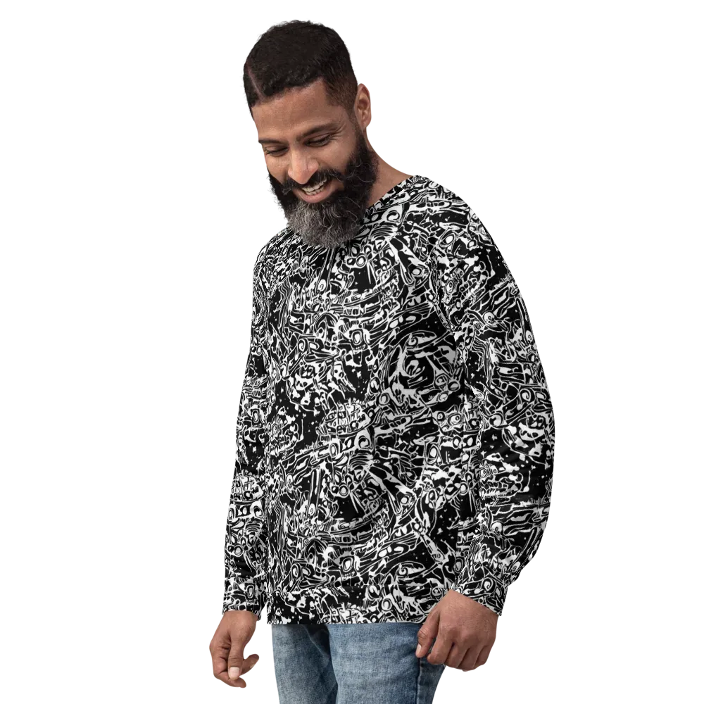 Ink Uprising on Sweatshirt — Left Front