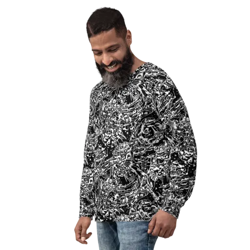 Ink Uprising on a Sweatshirt