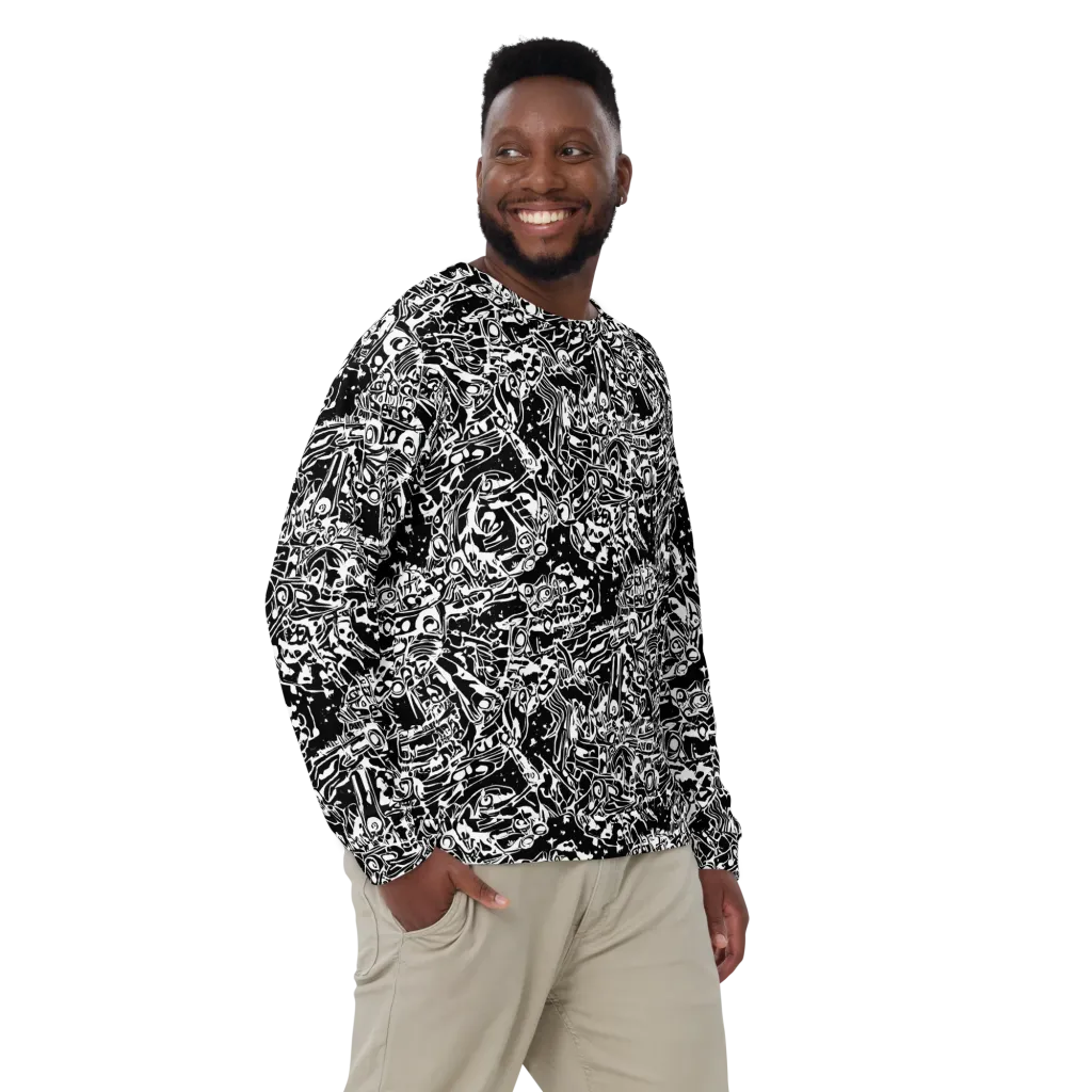 Ink Uprising on Sweatshirt — Front