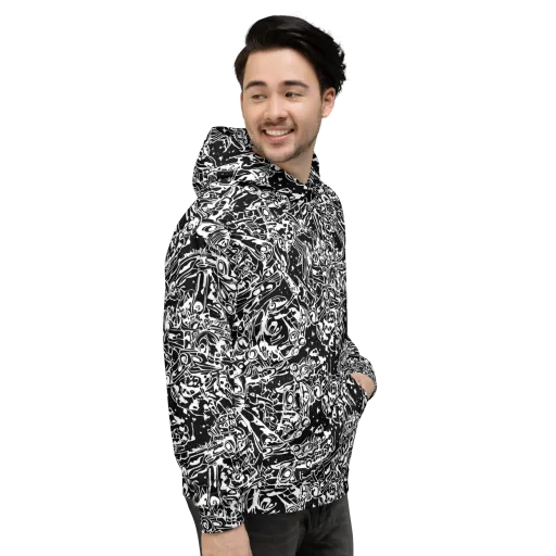 Ink Uprising on a Hoodie