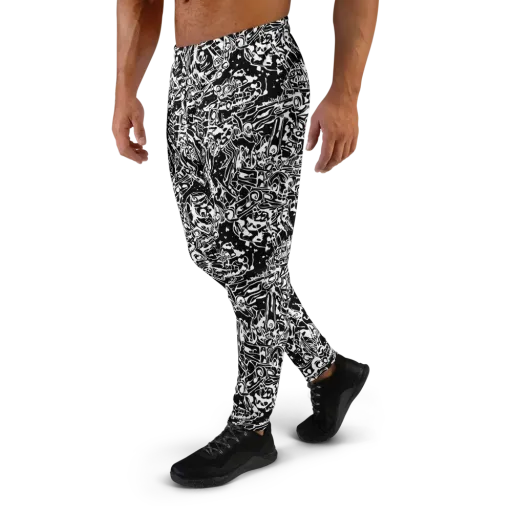Ink Uprising on a Men's Joggers