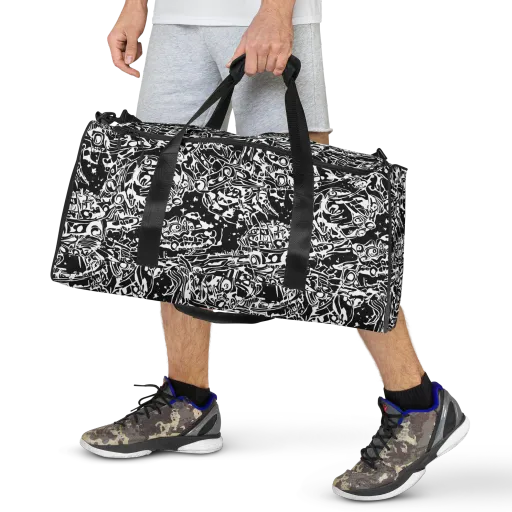 Ink Uprising on a Duffle Bag