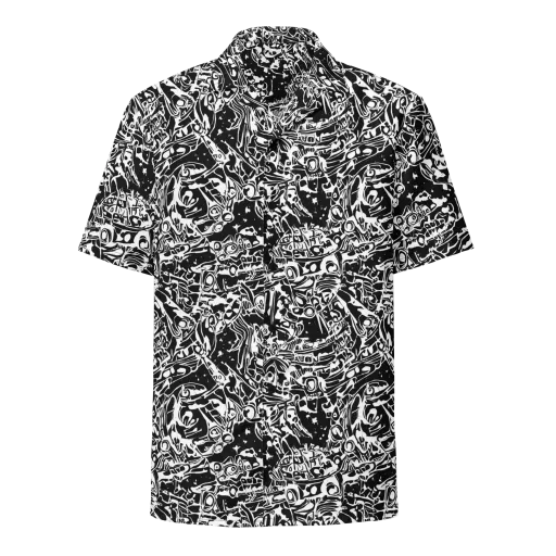 Ink Uprising on a Button Shirt