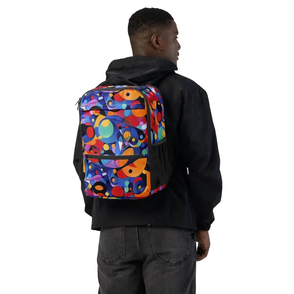 Prismatic Playground on Utility Backpack — Back