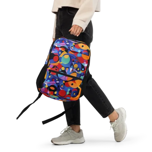 Prismatic Playground on a Utility Backpack