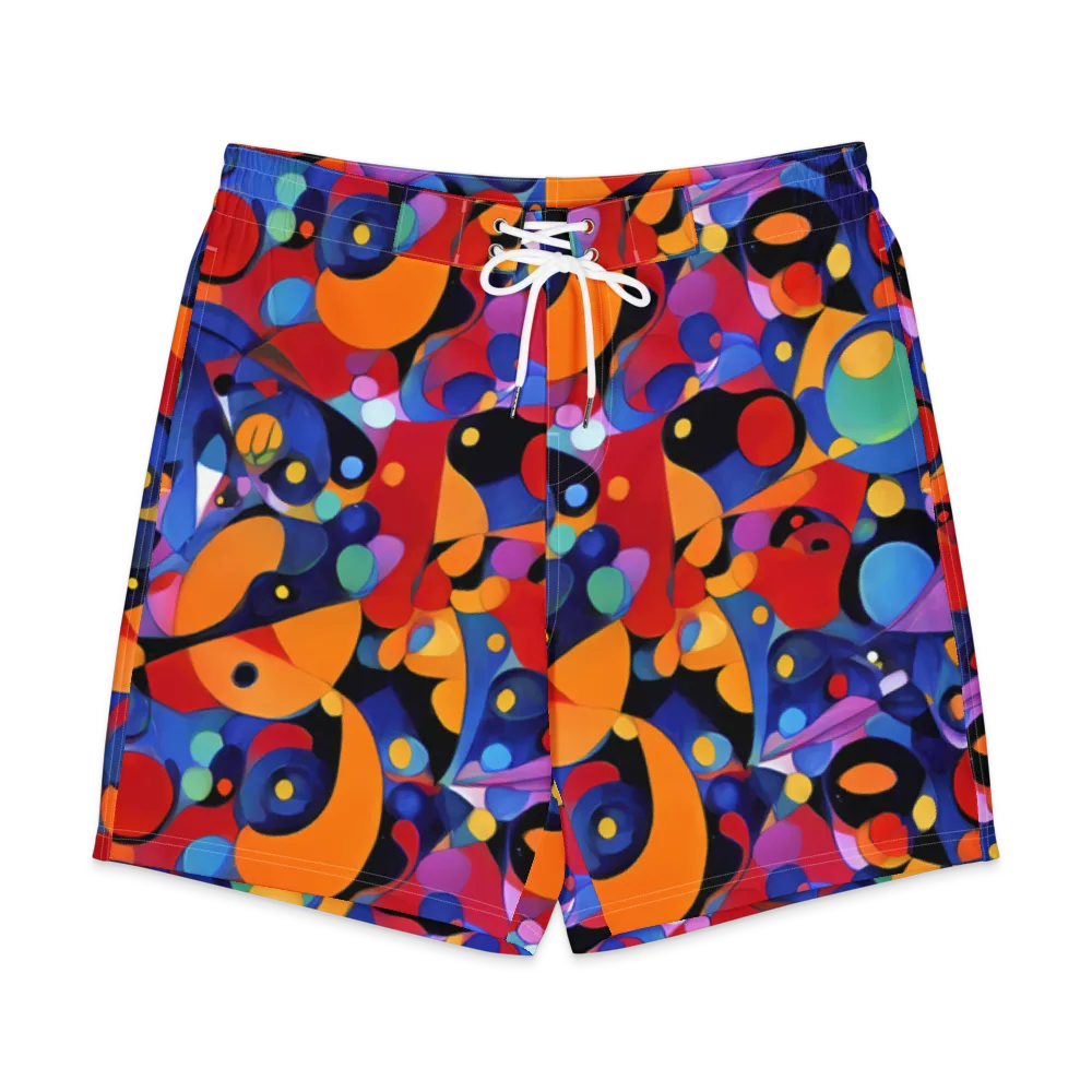 Prismatic Playground on Men's Board Shorts — Front