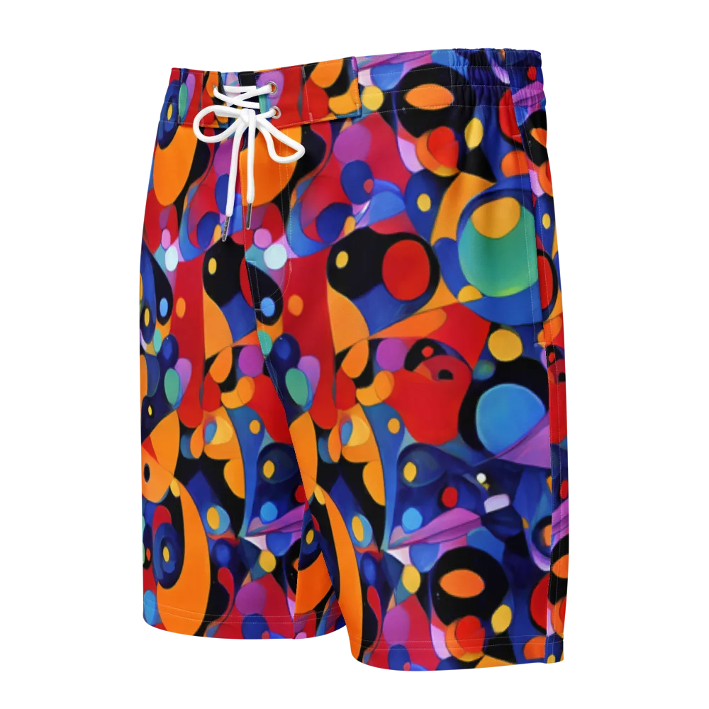 Prismatic Playground on Men's Board Shorts — Front
