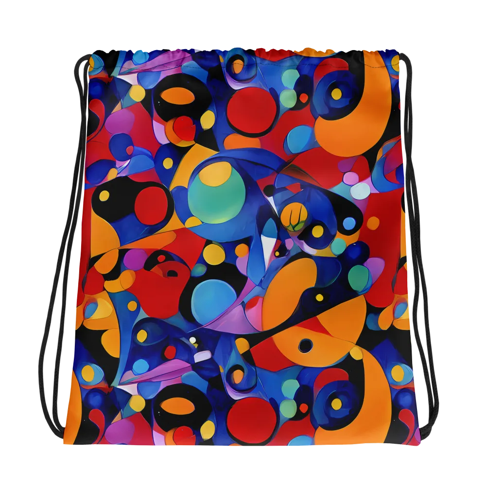 Prismatic Playground on Drawstring Bag — Photo