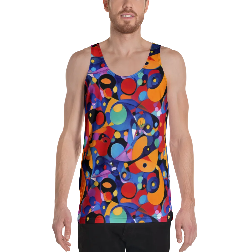 Prismatic Playground on Men's Tank Top — Front