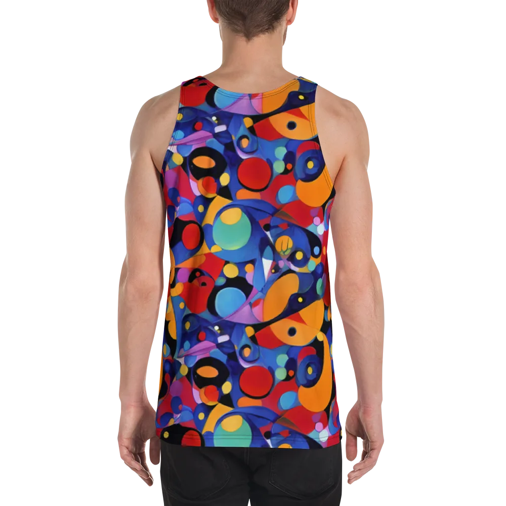 Prismatic Playground on Men's Tank Top — Back