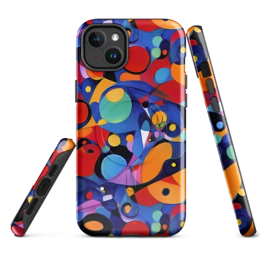Prismatic Playground on a MagSafe Tough Case for iPhone®