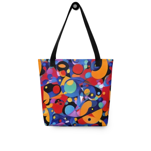 Prismatic Playground on a Tote Bag
